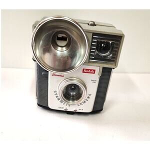 Kodak Brownie Starburst Camera w Flash Vintage Retro Film Camera Dakon Lens